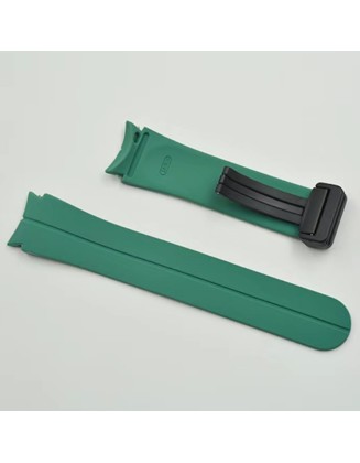 Suitable for Apple Watch strap with Apple iwatch1-8 magnetic buckle foldable Apple silicone magnetic strap