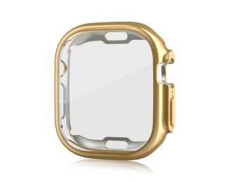 Suitable for Apple Watch Case PC Full Package One Piece Case Apple Watch 9 Protective Case iWatch Tempered Glass Film