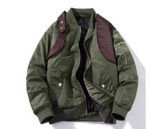 Loose & Versatile Thickened Cotton-Padded Bomber Jacket