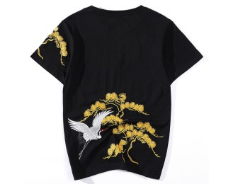 100% Cotton Casual Loose-Fit Plus-Size Short-Sleeve Top